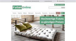 Desktop Screenshot of futon-online.de